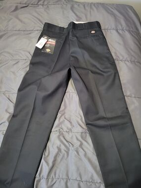 Dickies Men's Black Work Pants - Classic Fit